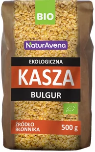 NATURAVENA NATURAVENA KASZA BULGUR 500G BIO Zakupy dla domu i biura! 52716941 - Kasza - miniaturka - grafika 1