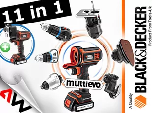 BLACK&DECKER MT218KB-QW - Wiertarko-wkrętarki akumulatorowe - miniaturka - grafika 2