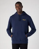 Bluzy męskie - Męska bluza nierozpinana Wrangler LOGO XL - miniaturka - grafika 1