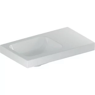 Geberit 501.832.00.3 iCon Light kompaktowa z powierzchnią odkładczą 53 cm bez otworu bez przelewu z półką z prawej - Umywalki - miniaturka - grafika 2