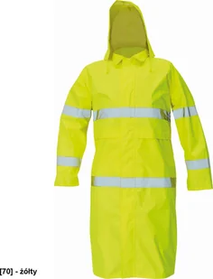 CERVA GORDON - płaszcz przeciwdeszczowy - żółty 3XL - Kurtki rowerowe - miniaturka - grafika 1