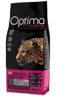 Optimanova Exquisite 2 kg - Sucha karma dla kotów - miniaturka - grafika 1