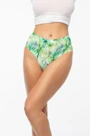 Majtki damskie - Figi damskie tylu brazylian z wysokim stanem tropikalny print Exotico Brasil Maxi Julimex - miniaturka - grafika 1
