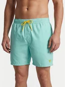 Kąpielówki męskie - Guess Szorty kąpielowe F6GT26 WG2A2 Turkusowy Regular Fit - miniaturka - grafika 1