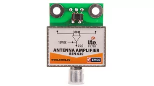 emos Wzmacniacz antenowy 30dB VHF/UHF J5803 J5803 - Wzmacniacze antenowe - miniaturka - grafika 2