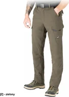 Odzież robocza - R.E.I.S. LH-RANCHER - Spodnie ochronne do pasa męskie 4 kieszenie softshell 4-kierunkowy stretch 94% poliester 6% elastan membrana TPU 100% poliester single jersey 220 g/m2 52 - miniaturka - grafika 1