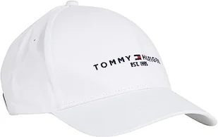 Tommy Hilfiger Established Czapka z Daszkiem, Biały - Czapki damskie - miniaturka - grafika 1
