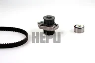 Mechanizmy rozrządu - Pompa wodna + zestaw paska rozrządu Hepu PK12012 - miniaturka - grafika 1