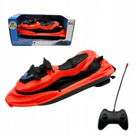 Zabawki zdalnie sterowane - SKUTER WODNY R/C motorówka PŁYWAJĄCA dla dziecka do WANNY nad WODĘ - miniaturka - grafika 1