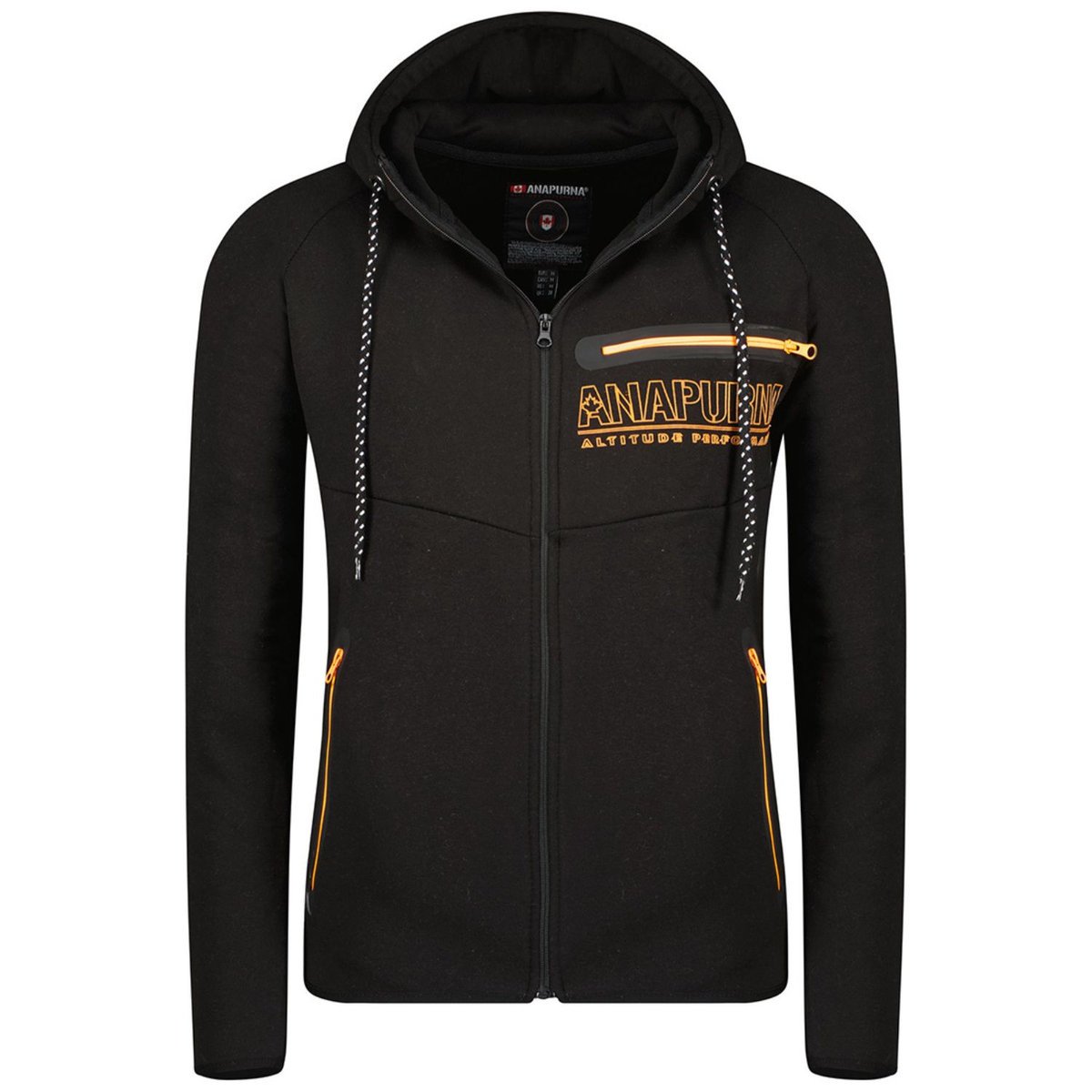 Bluza męska Anapurna Goltana rozsuwana z kapturem-XXL