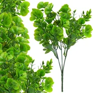Sztuczne kwiaty - Sztuczny Eukaliptus Mini Zielony Dodatek Wypełnienie Do Stroików 34Cm Gęsty - miniaturka - grafika 1
