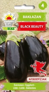 Toraf Bakłażan Black Beauty nasiona warzyw 1g 00052 - Nasiona i cebule - miniaturka - grafika 1