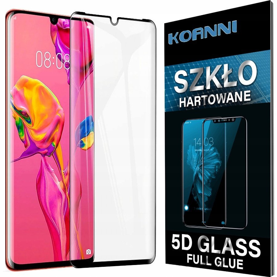 SZKŁO FULL GLUE 5D ZAGIĘTE DO XIAOMI Mi 9 LITE