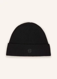 Boss Czapka Leah schwarz - Czapki damskie - miniaturka - grafika 1