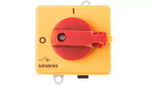 Siemens Łącznik krzywkowy 0-1 3P 16A na szynę żółtoczerwony IP44 3LD2030-0TK13 3LD2030-0TK13 - Wyłączniki światła i elektryczne - miniaturka - grafika 1