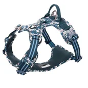 Szelki dla psów - Szelki dla psa Truelove Blossom granatowo-białe XS - miniaturka - grafika 1