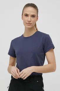 Columbia t-shirt sportowy Sun Trek kolor granatowy - Koszulki sportowe damskie - miniaturka - grafika 1
