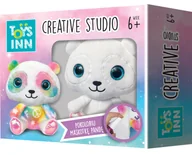 Zabawki kreatywne - STNUX, Creative Studio Panda maskotka, zestaw do kolorowania - miniaturka - grafika 1
