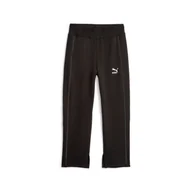 Dresy damskie - Spodnie dresowe damskie Puma T7 czarne 62146701-S - miniaturka - grafika 1