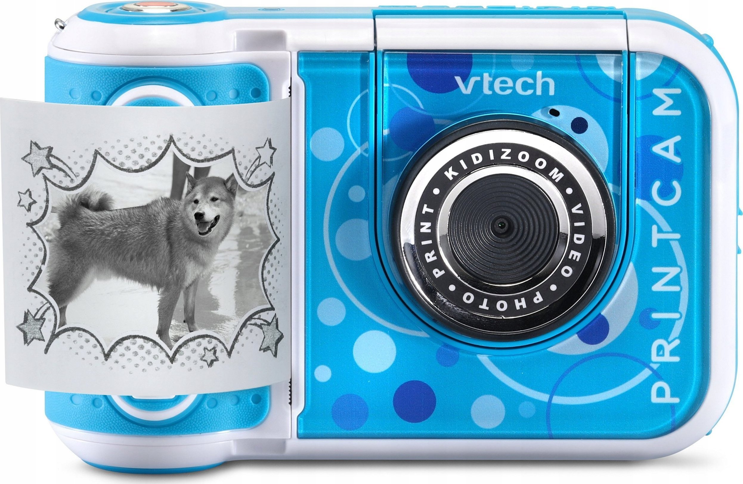Vtech VTech KidiZoom Print Cam, digital camera azure blue