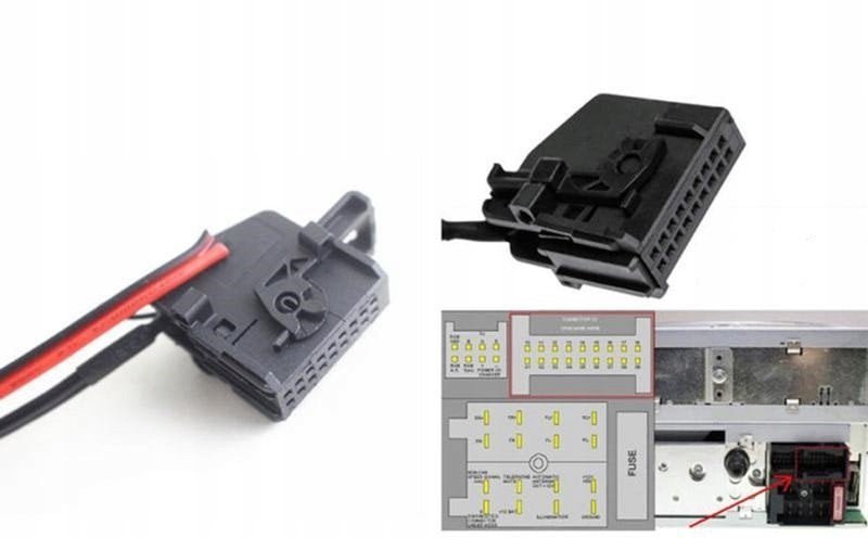 ADAPTER BLUETOOTH do MERCEDES Blaupunkt COMAND 2.0