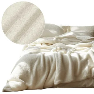 Komplet pościeli bawełnianej GRUBA FROTA 160x200 MIĘKKA FROTTE kolor ecru - Pościel Komplet pościeli bawełnianej GRUBA FROTA 160x200 MIĘKKA FROTTE kolor ecru - Pościel - miniaturka - grafika 1