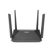 Routery - ASUS RT-AX52 Pro AX3000 router bezprzewodowy Gigabit Ethernet Dual-band (2.4 GHz/5 GHz) Czarny 90IG08T0-MO3H10 - miniaturka - grafika 1
