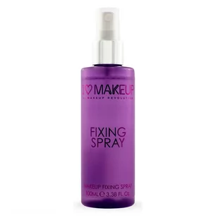 Makeup Revolution I Heart Revolution Fixing Spray Vanilla Bean&Coconut Mgiełka utrwalająca do twarzy 100ml 36233-uniw - Utrwalacze do makijażu - miniaturka - grafika 1