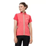 Kamizelki damskie - Kamizelka rowerowa TOURER SOFTSHELL VEST W tulip red - XS - miniaturka - grafika 1