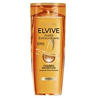 Szampony do włosów - L'Oreal Paris Elvive Extraordinary olejek pielęgnacyjny szampon do włosów suchych, 370 ml, żurawinowy, kwiatowy - miniaturka - grafika 1