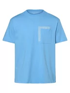 Koszulki męskie - Tom Tailor Denim - T-shirt męski, niebieski - miniaturka - grafika 1