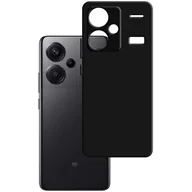 Etui i futerały do telefonów - Etui 3MK Silicone Case do Xiaomi Redmi Note 13 Pro+ Czarny - miniaturka - grafika 1
