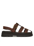 Sandały męskie - Beverly Hills Polo Club Sandały WI34-HARPER-02 Brązowy - miniaturka - grafika 1