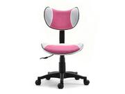 Fotele i krzesła biurowe - Wygodny Fotel Obrotowy Do Biurka Dla Dziewczynki Cat Różowo - Biały - miniaturka - grafika 1