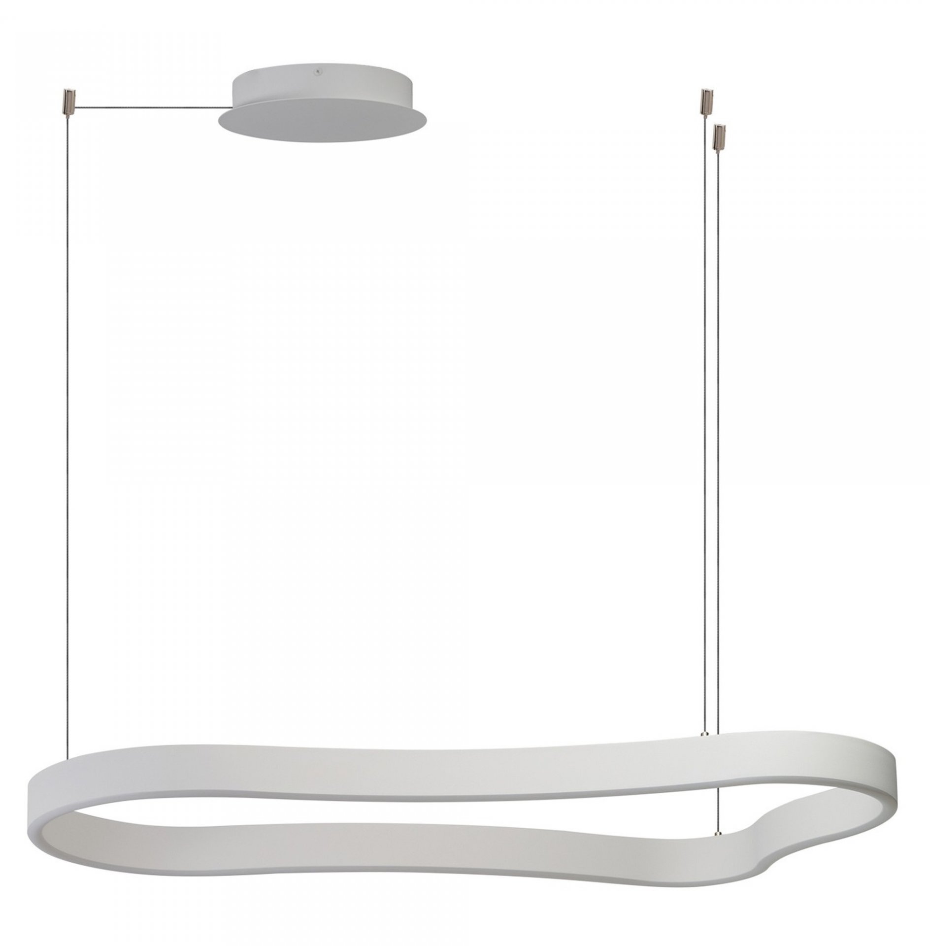 Lampa wisząca Azzardo Lampa Wisząca LED Mirabella Biała 60 W Azzardo