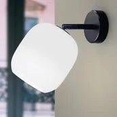 Lampy ścienne - Casablanca Murea kinkiet, czarny - miniaturka - grafika 1