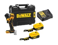 Klucze udarowe - DeWALT Narzędzia - 18V AKU klucz udarowy, 2 akumulator 5,0 Ah LANYARD READY, ładowarka DCF850P2LRT - miniaturka - grafika 1