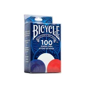 Gry karciane - Bicycle, Żetony do pokera 100 sztuk, plastikowe, 2 gramy - gra - miniaturka - grafika 1