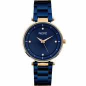 Zegarki damskie - Granatowy damski zegarek PACIFIC X6064-04 - miniaturka - grafika 1