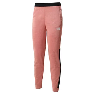Spodnie sportowe damskie - Spodnie The North Face Mountain Athletics Fleece 0A5IF35W21 - różowe - grafika 1