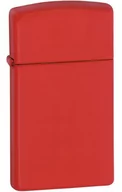 Trafika - Zapalniczka Zippo Slim Red Matte 60005404 - miniaturka - grafika 1