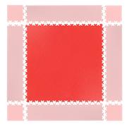 Maty do ćwiczeń - Insportline Mata pod sprzęt Puzzle Simple czerwona 23063-2 - miniaturka - grafika 1