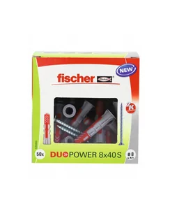 Fischer Kołek uniwersalny Duopower 8 x 40 z wkrętem 50 szt. 535460 - Kołki - miniaturka - grafika 2