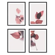 Ramki na zdjęcia - Zestaw Ramek Drewnianych - Galeria Czarnych Ramek Na 4 Zdjęcia - miniaturka - grafika 1