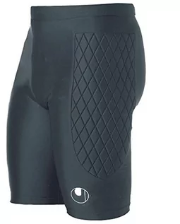 Spodnie męskie - uhlsport Uhlsport męskie spodnie bramkarskie bramkarskie  100550001, kolor czarny, 2XL 100550001 - grafika 1
