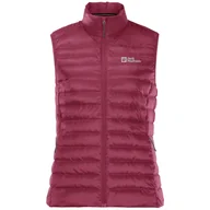Odzież trekkingowa damska - Kurtka uniwersalna damska Jack Wolfskin Pack-go Down Vest - miniaturka - grafika 1