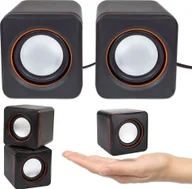 Głośniki komputerowe - Głośniki komputerowe Verk Głośniki komputerowe pc 2.0 jack zasilanie usb Głośniki komputerowe pc 2.0 jack zasilanie usb - miniaturka - grafika 1