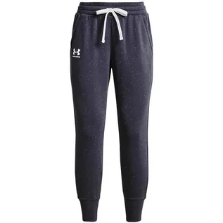 Spodnie damskie - Spodnie damskie Under Armour Rival Fleece Jogger szare 1356416 558-M - grafika 1