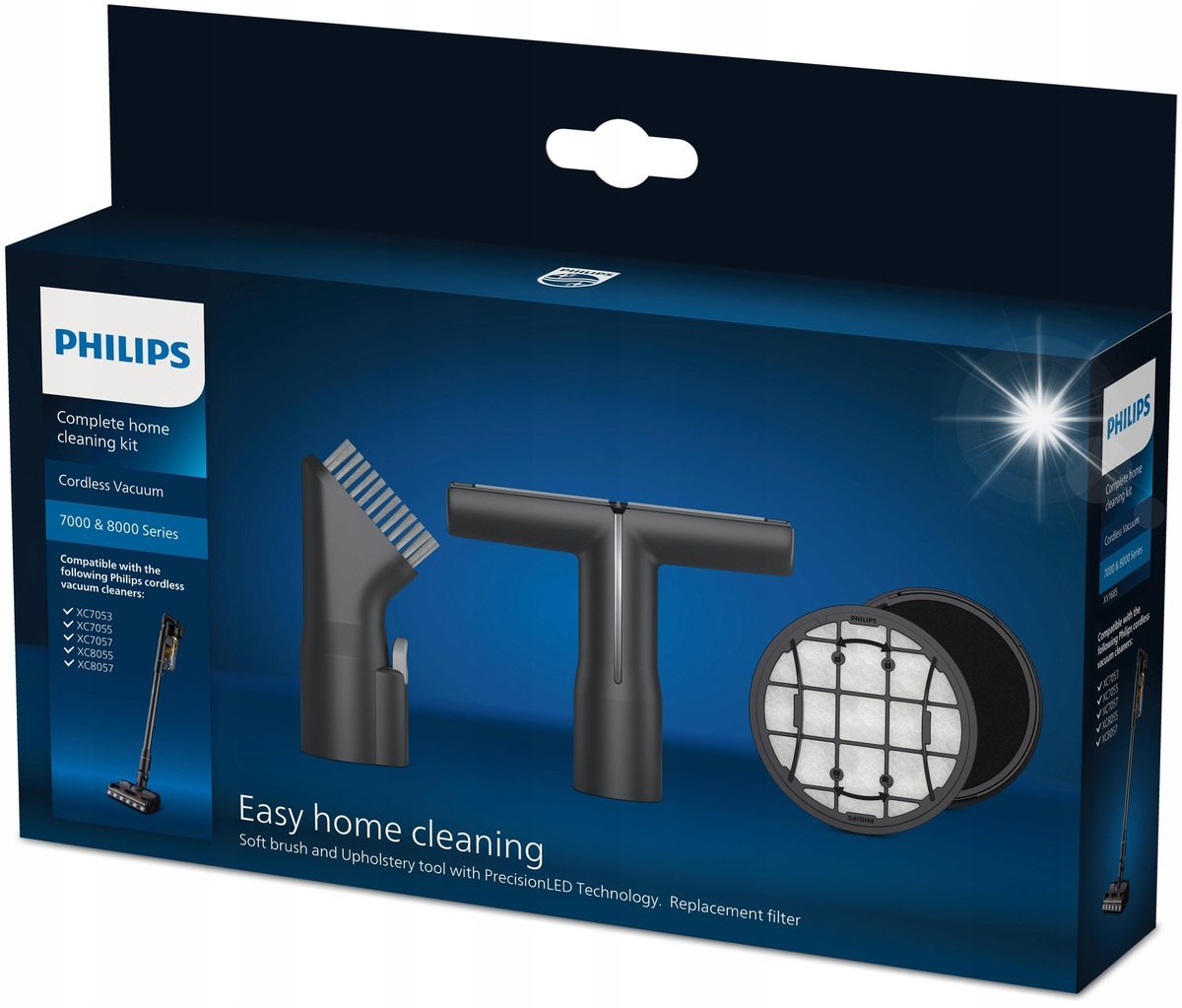 Zestaw akcesoriów do odkurzacza Philips XV1685/01 do XC7053 XC7055 XC7057