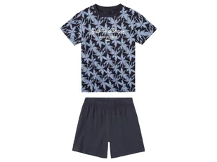 pepperts!® Piżama młodzieżowa z biobawełny (t-shirt + szorty) (Granatowy, 146/152) - Piżamy chłopięce - miniaturka - grafika 1